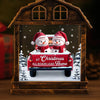 Custom Snowman LED Tabletop Lantern Light - Personalized Christmas Birthday Gifts For Mom, Dad, Brother, Sister, Kids - Love Makes Us Strong Together - New Arrival