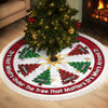 Custom Tree Skirt - Personalized Christmas Birthday Gifts For Mom, Dad, Brother, Sister, Kids - Christmas Glows Where Hearts Unite