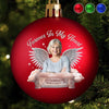 Custom Photo Colored Ball Ornament - Personalized Christmas Memorial Sympathy Gifts For Loss Of Mom, Dad - A Beautiful Soul Always Remembered