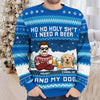 Custom Unisex Ugly Sweatshirt - Personalized Christmas Birthday Gifts For Dog Lovers, Dog Dad And Mom - Jingle All The Paws