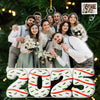 Custom Photo Acrylic Ornament - Personalized Anniversary Christmas Wedding Gifts For Husband And Wife, Bridesmaids, Groomsmen - Our Best Day, Our Best People