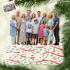 Custom Photo Acrylic Ornament - Personalized Christmas Gifts For Mom, Dad, Brother, Sister, Kids, Grandpa, Grandma - Our Big Family