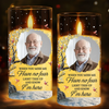 Custom Photo LED Candle Light - Personalized Christmas Memorial Sympathy Gifts For Loss Of Mom, Dad - Always In Our Hearts