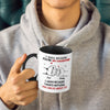 Custom Accent Mug - Personalized Birthday Gifts For Mom, Dad, Daughter - Family Makes Us Whole