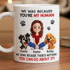 Custom Mug - Personalized Birthday Gifts For Dog Lovers, Dog Dad And Mom - Powered By Paws And Love