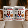 Custom Mug - Personalized Birthday Gifts For Dog Lovers, Dog Dad And Mom - Powered By Paws And Love
