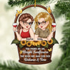 Custom Acrylic Ornament - Personalized Best Friend Birthday Gifts For Women, Besties, Sisters, BFF - Friendship Never Fades