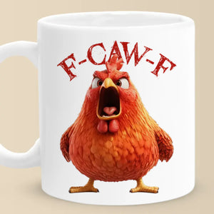 Custom Mug - Personalized Funny Gifts For Best Friends, Family, Coworker, Work Bestie - My Resting Squawk Face