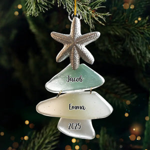 Custom Acrylic Ornament - Personalized Christmas Birthday Gifts For Mom, Dad, Brother, Sister, Kids - Home Is Where Love Grows