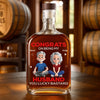 Custom Whiskey Bottle - Personalized Anniversary Wedding Gifts For Husband And Wife, Him And Her, Wine, Bourbon, Whiskey Lovers - Cheers To My Favorite Headache