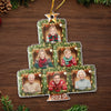 Custom Photo Acrylic Ornament - Personalized Christmas Birthday Gifts For Mom, Dad, Brother, Sister, Kids - Homegrown Happiness Since Forever