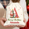 Custom Snowman Favor Bag - Personalized Christmas Birthday Gifts For Kids - Sweet Holiday Joy