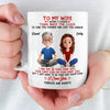 Custom Mug - Personalized Anniversary Wedding Gifts For Husband And Wife, Him And Her - I Found My Forever In You