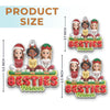 Custom Acrylic Ornament - Personalized Best Friend Christmas Birthday Gifts For Women, Besties, Sisters, BFF - Together We Shine All Season