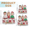 Custom Crochet Acrylic Ornament - Personalized Christmas Birthday Gifts For Brother, Sister - Built In Best Friend For Life