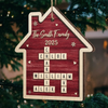 Custom Scrabble Wood Ornament - Personalized Christmas Birthday Gifts For Mom, Dad, Brother, Sister, Kids - Our Home, One Letter At A Time