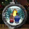 Custom Candlelight Lantern Ornament - Personalized Christmas Birthday Gifts For Brother, Sister - Keep The Light Within
