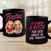 Custom Black Mug - Personalized Best Friend Birthday Gifts For Women, Besties, Sisters, BFF - Together We Are Unstoppable