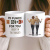 Custom Mug - Personalized Best Friend Birthday Gifts For Women, Besties, Sisters, BFF - Your Energy My Peace