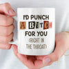 Custom Mug - Personalized Best Friend Birthday Gifts For Women, Besties, Sisters, BFF - Your Energy My Peace