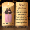 Custom LED Candle - Personalized Best Friend Birthday Gifts For Women, Besties, Sisters, BFF - You Make Every Day Brighter