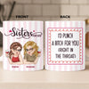 Custom Mug - Personalized Best Friend Birthday Gifts For Women, Besties, Sisters, BFF - Some Souls Just Match