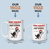 Custom Mug - Personalized Christmas Birthday Gifts For Dog Lovers, Dog Dad And Mom - Merry Woofmas, Hooman
