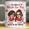 Custom Mug - Personalized Best Friend Birthday Gifts For Women, Besties, Sisters, BFF - Our Vibe Is Eternal