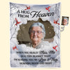 Custom Photo Cardinal Blanket - Personalized Memorial Sympathy Gifts For Loss Of Mom, Dad - Your Love Still Surrounds Me
