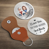 Custom Pocket Hug - Personalized Christmas Birthday Gifts For Grandma, Grandson, Granddaughter - Grandma’s Love Knows No Distance
