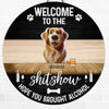 Go Away Unless You Have Dog Treats - Dog Personalized Custom Home Decor Wood Sign - House Warming Gift For Pet Owners, Pet Lovers