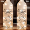 First My Mother, Forever My Friend - Family Personalized Custom Bottle Lamp - Mother's Day, Gift For Mom, Daughter