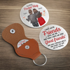 Custom Pocket Hug - Personalized Best Friend Birthday Gifts For Women, Besties, Sisters, BFF - Our Laughs Make Life Shine