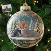 Custom Photo Acrylic Ornament - Personalized Christmas Birthday Hunting Gifts For Hunters - Hunt Hard, Hang Proud