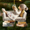 Custom Acrylic Ornament - Personalized Christmas Bookish Gifts For Book Lovers, Bookworms, Readers - Lost In A Good Book