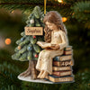 Custom Acrylic Ornament - Personalized Christmas Bookish Gifts For Book Lovers, Bookworms, Readers - Dreaming In Chapters