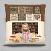 New Arrival Custom Pocket Pillow, Personalized Bookish Gifts for Book Lovers, Booknerds, Bookworms, Reading Helps Your Mind Bloom AMZ