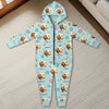 Custom Photo Adult Onesie - Personalized Christmas Birthday Gifts For Dog Cat Lovers, Dog Dad And Mom, Cat Owners - Me And My Dog, The Real Couple Goals