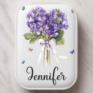 Custom Jewelry Box LED Makeup - Personalized Birthday Gifts For Besties, Sisters, BFF, Family, Yourself - Be Kind To Your Own Heart