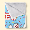 Custom Baseball Blanket - Personalized Birthday Baseball Gifts For Baseball Lovers, Sports Fans, Sports Lovers - Home Run Energy