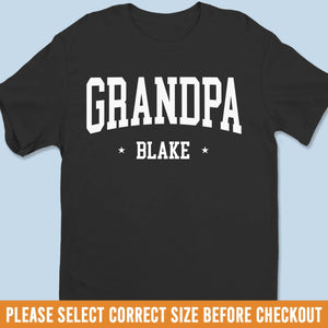 Custom Unisex T-shirt, Premium T-shirt, Hoodie - Personalized Birthday Gifts For Dad, Grandpa - Papa Is My Superpower