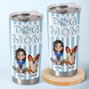Custom Tumbler - Personalized Birthday Gifts For Dog Cat Lovers, Dog Dad And Mom, Cat Owners - Mom Of A Good Boy