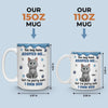 Custom Mug - Personalized Birthday Gifts For Cat Lovers, Cat Mom And Dad - My Cats Own My Heart