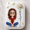 Custom Jewelry Box LED Makeup - Personalized Birthday Gifts For Besties, Sisters, BFF, Family, Yourself - Shining Bright In My Own Way