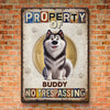 Custom Home Decor Metal Sign - Personalized Birthday Gifts For Dog Lovers, Dog Dad And Mom - Fur Kids Run The House