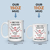 Custom 3D Inflated Effect Printed Mug - Personalized Anniversary Wedding Gifts For Husband And Wife, Him And Her - You Are My Constant Joy