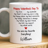 Custom Mug - Personalized Anniversary Wedding Gifts For Husband And Wife, Him And Her - Our Love Moves Forward