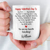 Custom Mug - Personalized Anniversary Wedding Gifts For Husband And Wife, Him And Her - Our Love Moves Forward