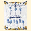 Custom Blanket - Personalized Mother's Day Gifts For Mom, Grandma - Love Unfolds