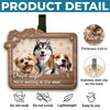 Custom Photo Car Visor Clip - Personalized Birthday Gifts For Dog Cat Lovers, Dog Dad And Mom, Cat Owners - Drive Safe, Your Pups Are Waiting